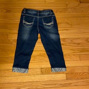 Brand new girls Jean capris size 12